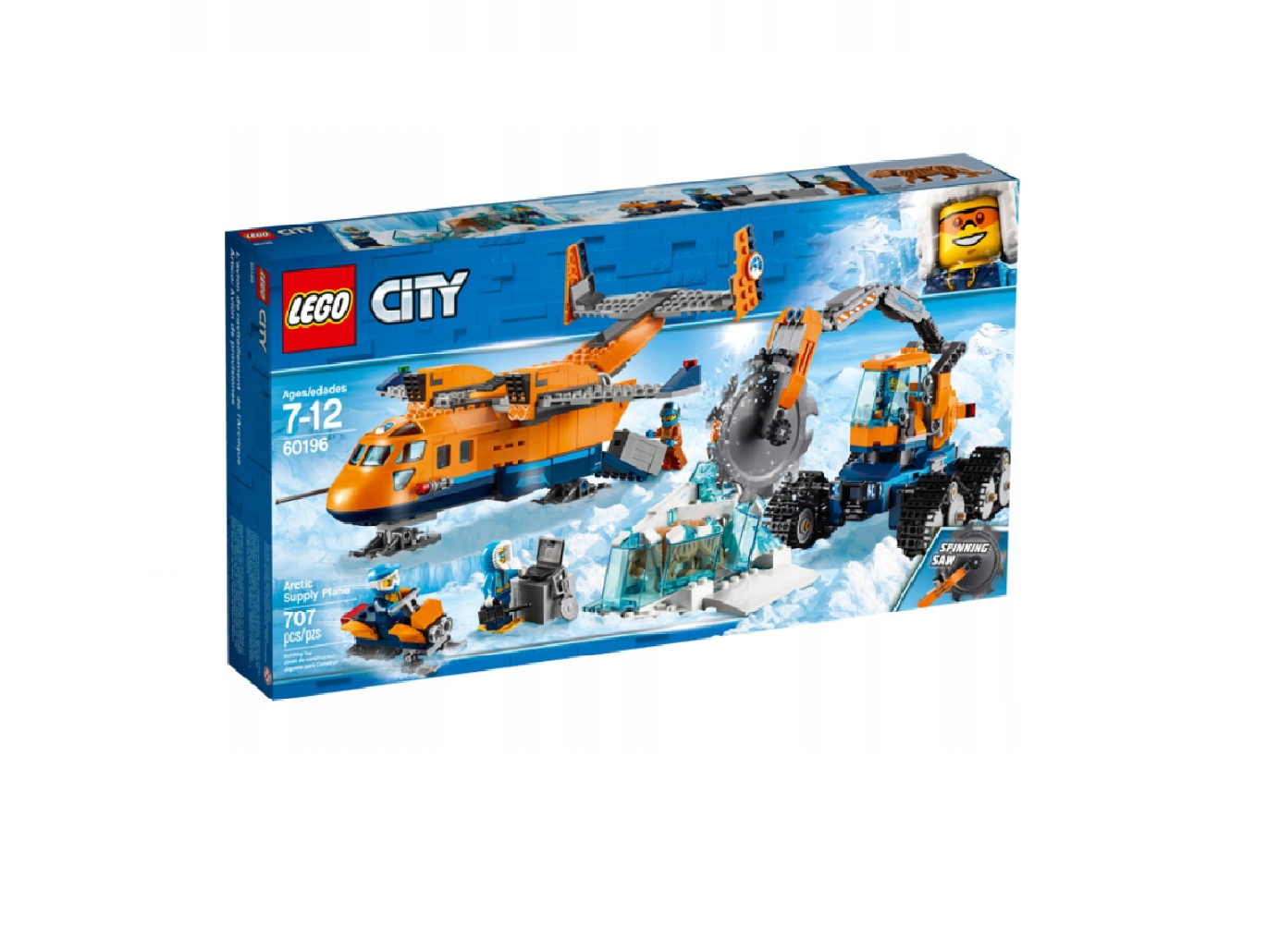 LEGO City Arktyczny samolot dostawczy