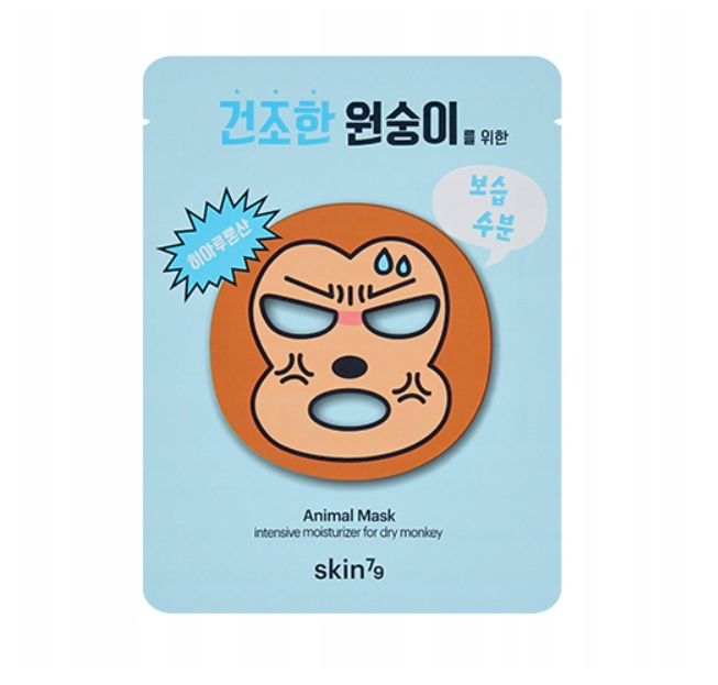 Skin79 Maska Nawilżająca w Płacie Animal Mask - For Dry Monkey