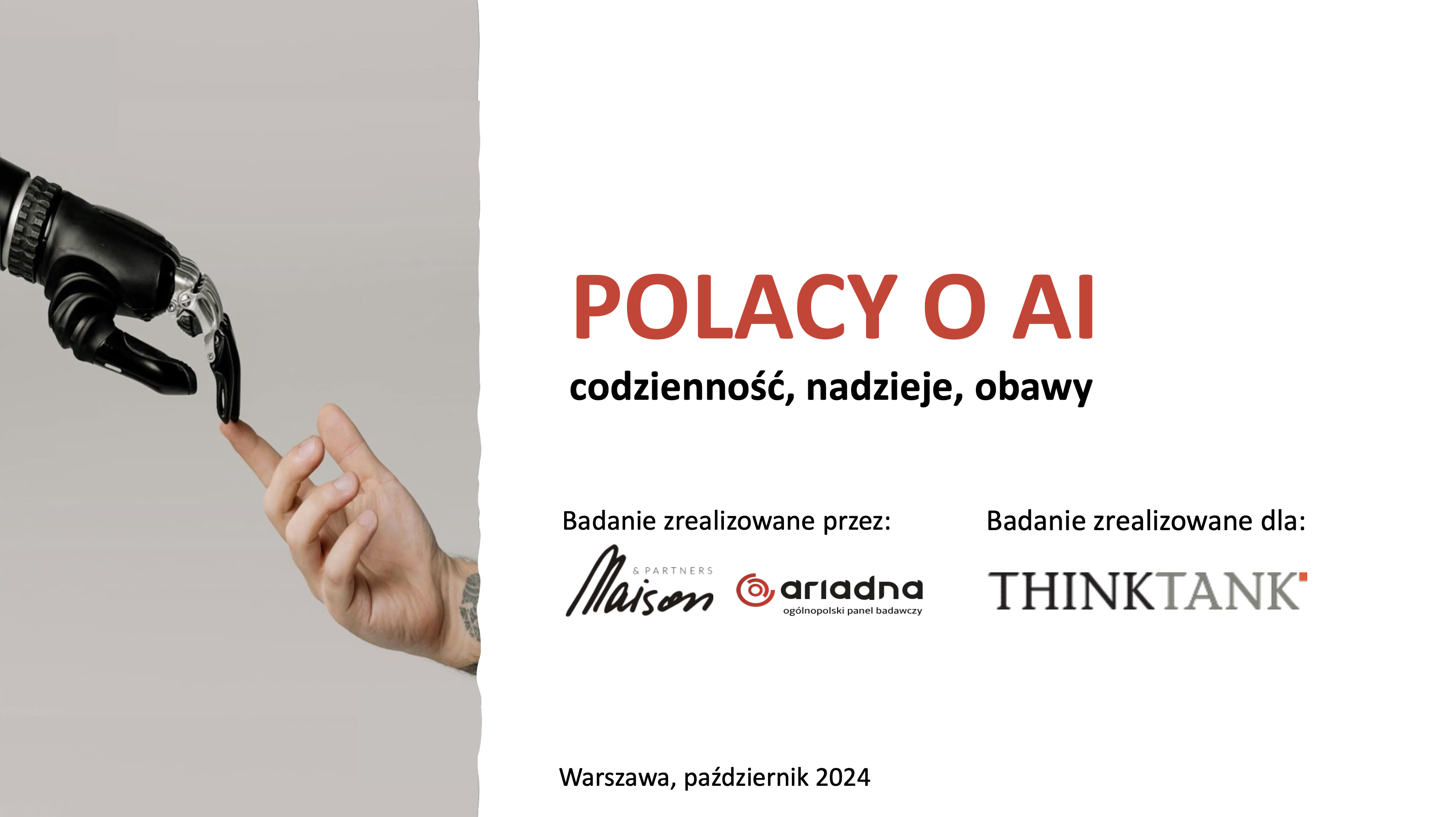 POLACY O AI - codzienność, nadzieje, obawy